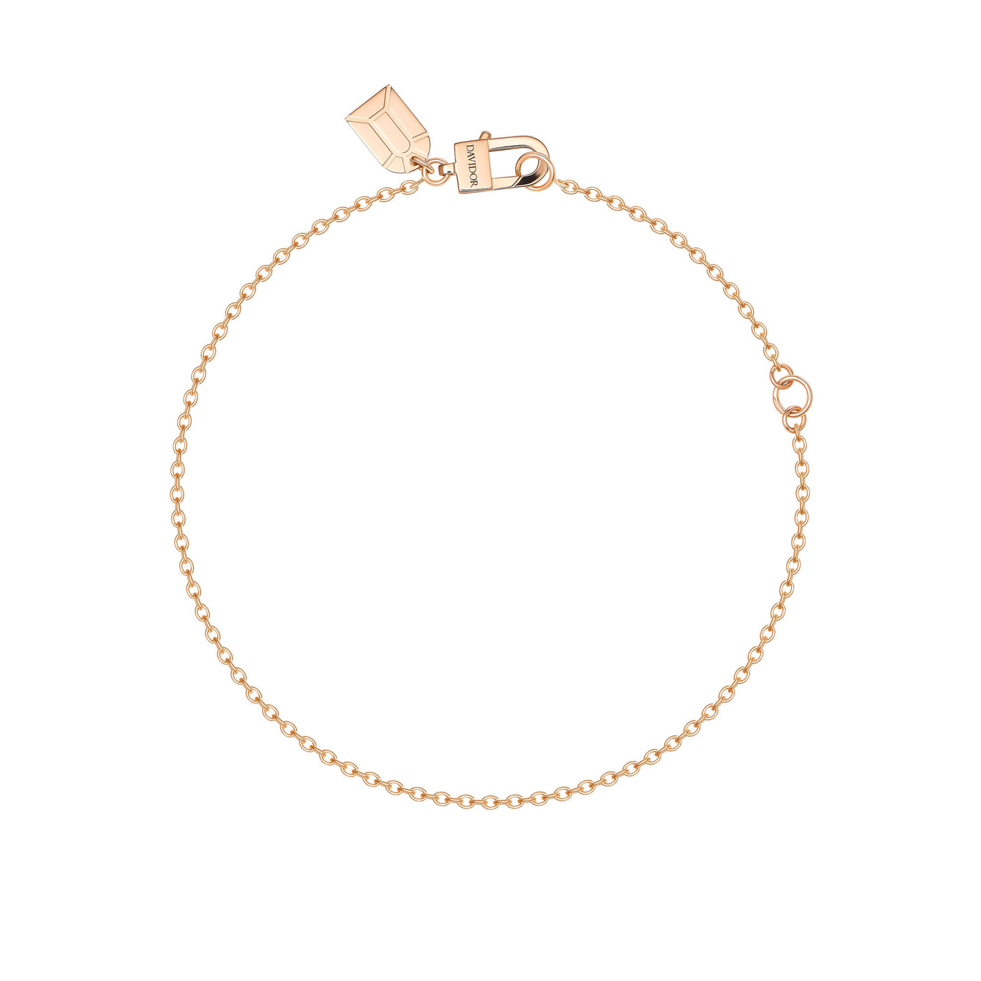 DAVIDOR Chain Bracelet with Signature Arch ID Tag and Arch Clasp - DAVIDOR