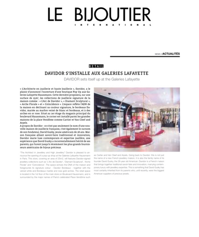Le Bijoutier International - April 2017