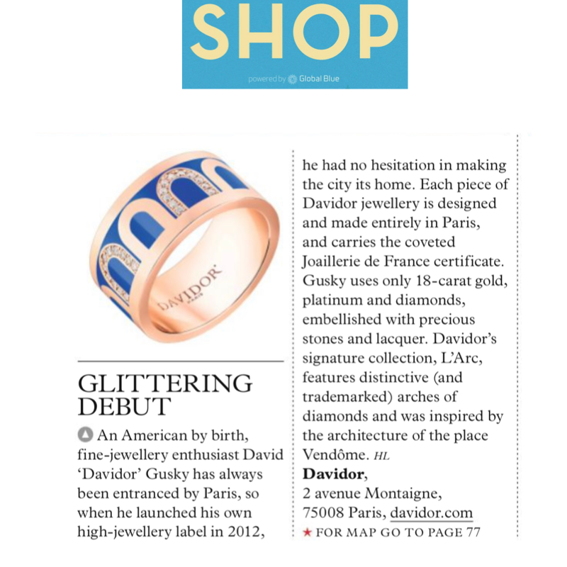 SHOP, Global Blue Magazine - March 2016