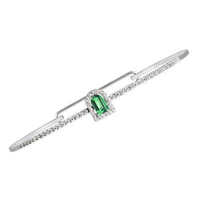 L'Arc Voyage Charm PM, 18k White Gold with Galerie Diamonds on Silk Co –  DAVIDOR