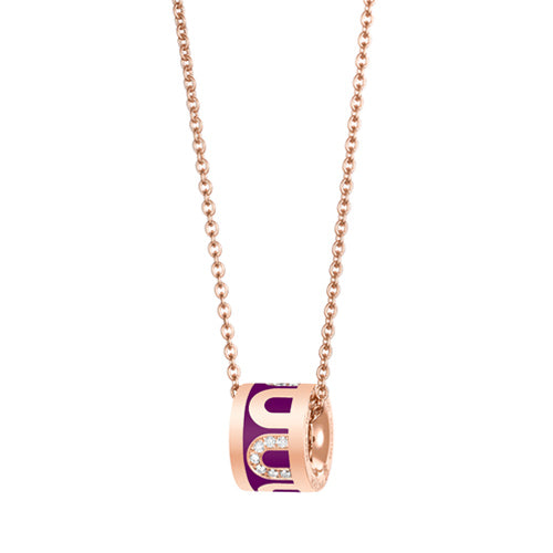 L'Arc de DAVIDOR Bead, 18k Rose Gold with Lacquered Ceramic and Colonnato Diamonds - DAVIDOR