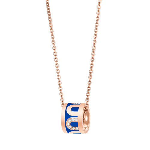 L'Arc de DAVIDOR Bead, 18k Rose Gold with Lacquered Ceramic and Colonnato Diamonds - DAVIDOR