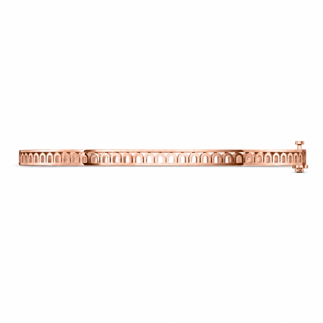L'Arc Treille Bangle Mini, 18k Rose Gold - DAVIDOR