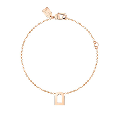 L'Arc Voyage Charm PM Chain Bracelet, 18k Rose Gold - DAVIDOR