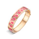L’Arc de DAVIDOR Bangle GM, 18k Rose Gold with Lacquered Ceramic and Colonnato Diamonds - DAVIDOR
