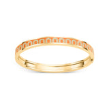 L'Arc de DAVIDOR Bangle PM, 18k Yellow Gold with Lacquered Ceramic and Arcade Diamonds - DAVIDOR