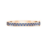 L'Arc de DAVIDOR Bangle PM, 18k Rose Gold with Lacquered Ceramic and Arcade Diamonds - DAVIDOR