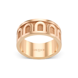 L'Arc de DAVIDOR Ring GM, 18k Rose Gold with Satin Finish - DAVIDOR