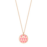 L'Arc de DAVIDOR Pendant PM, 18k Rose Gold with Lacquered Ceramic - DAVIDOR