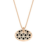 L'Arc de DAVIDOR Pendant PM, 18k Rose Gold with Lacquered Ceramic - DAVIDOR