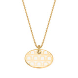 L'Arc de DAVIDOR Pendant PM, 18k Yellow Gold with Lacquered Ceramic - DAVIDOR