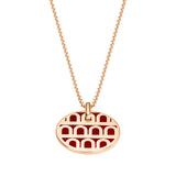 L'Arc de DAVIDOR Pendant PM, 18k Rose Gold with Lacquered Ceramic - DAVIDOR