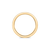 L'Arc de DAVIDOR Ring MM, 18k Yellow Gold with Lavande Lacquered Ceramic and Porta Diamonds - DAVIDOR