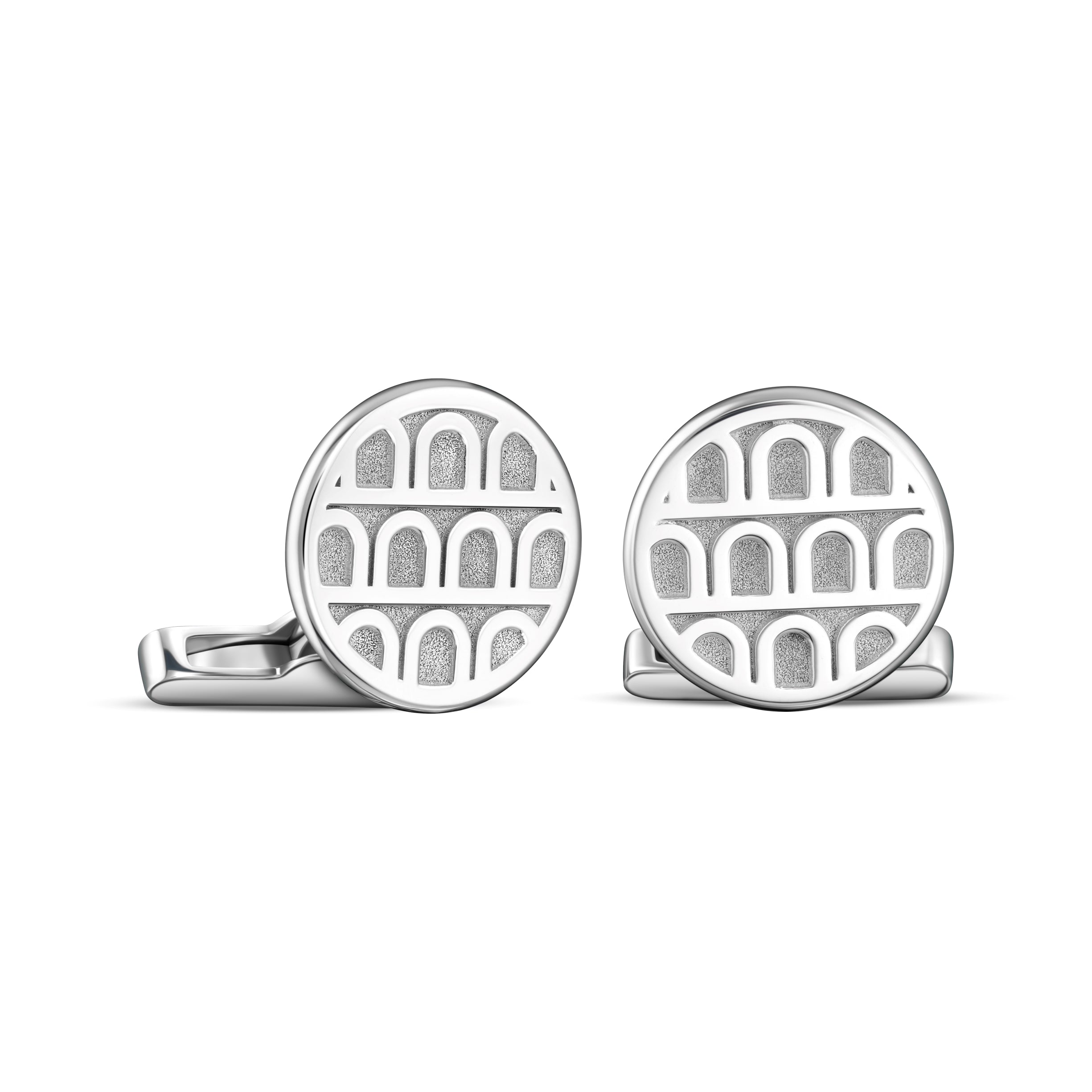 L'Arc de DAVIDOR Platinum Cufflinks - DAVIDOR