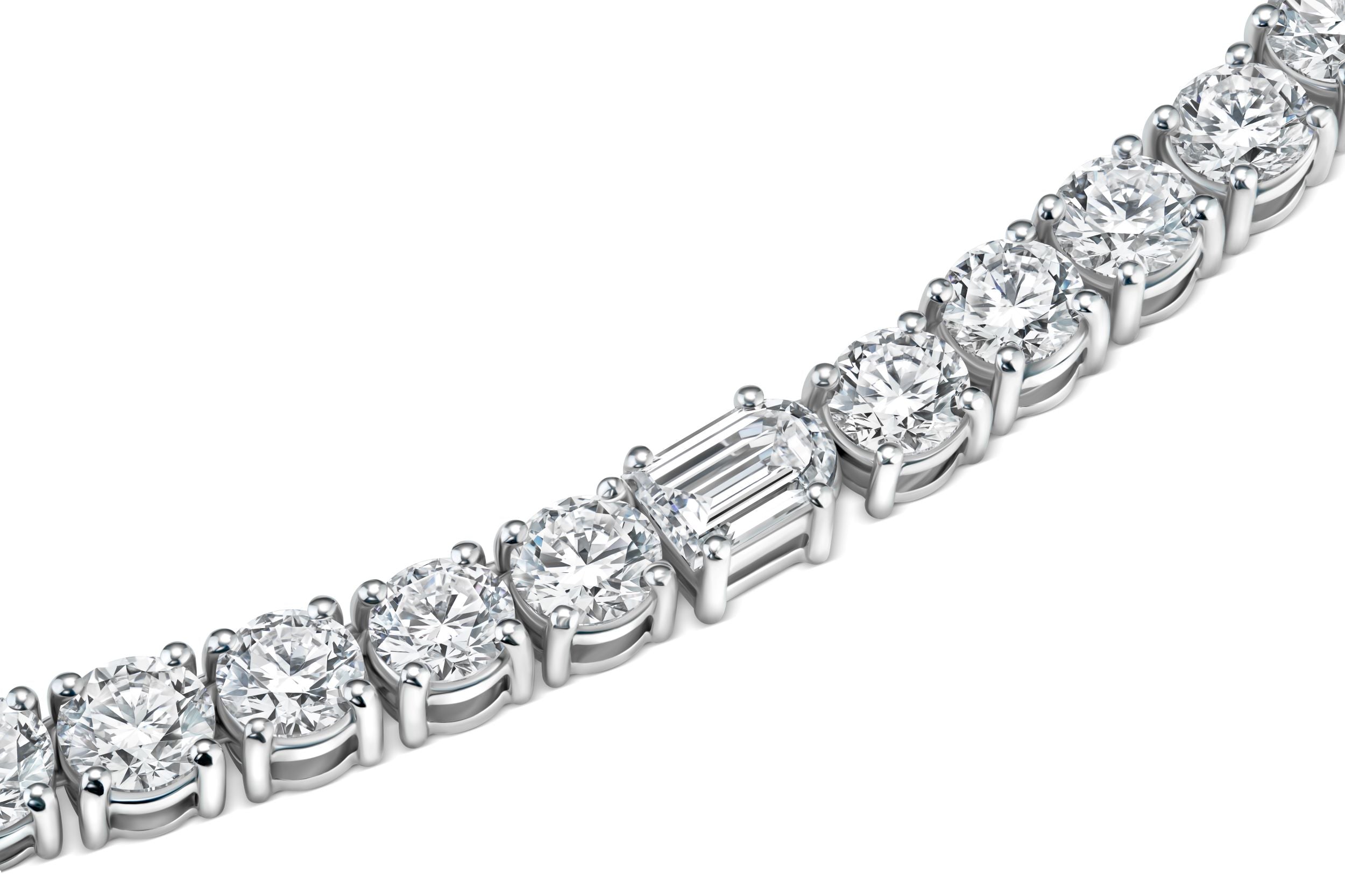 DAVIDOR Diamant Signature Line Necklace - DAVIDOR