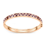 L'Arc de DAVIDOR Bangle PM, 18k Rose Gold with Lacquered Ceramic and Colonnato Diamonds - DAVIDOR