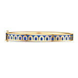 L'Arc de DAVIDOR Bangle PM, 18k Yellow Gold with Lacquered Ceramic and Colonnato Diamonds - DAVIDOR