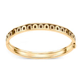 L'Arc de DAVIDOR Bangle PM, 18k Yellow Gold with Lacquered Ceramic and Colonnato Diamonds - DAVIDOR