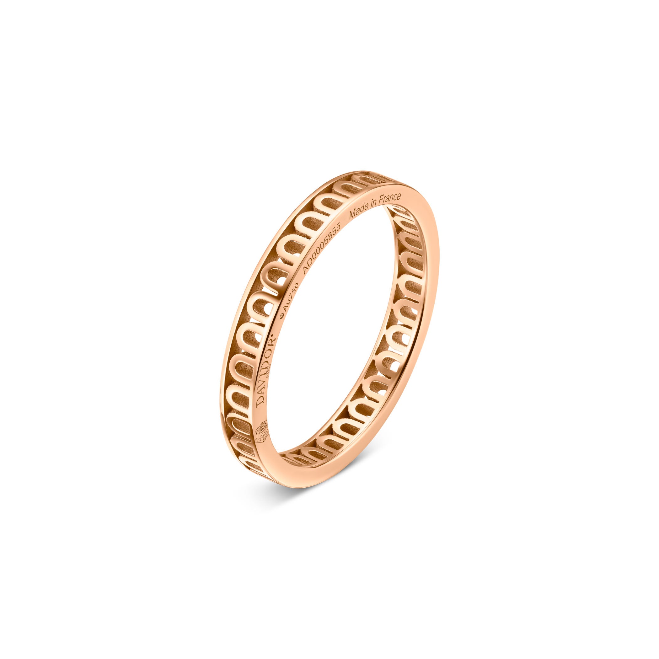 L'Arc Treille Ring PM, 18k Rose Gold - DAVIDOR