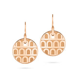 L'Arc de DAVIDOR Pendant Earring PM, 18k Rose Gold with Satin Finish - DAVIDOR