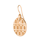 L'Arc de DAVIDOR Pendant Earring PM, 18k Rose Gold with Satin Finish - DAVIDOR