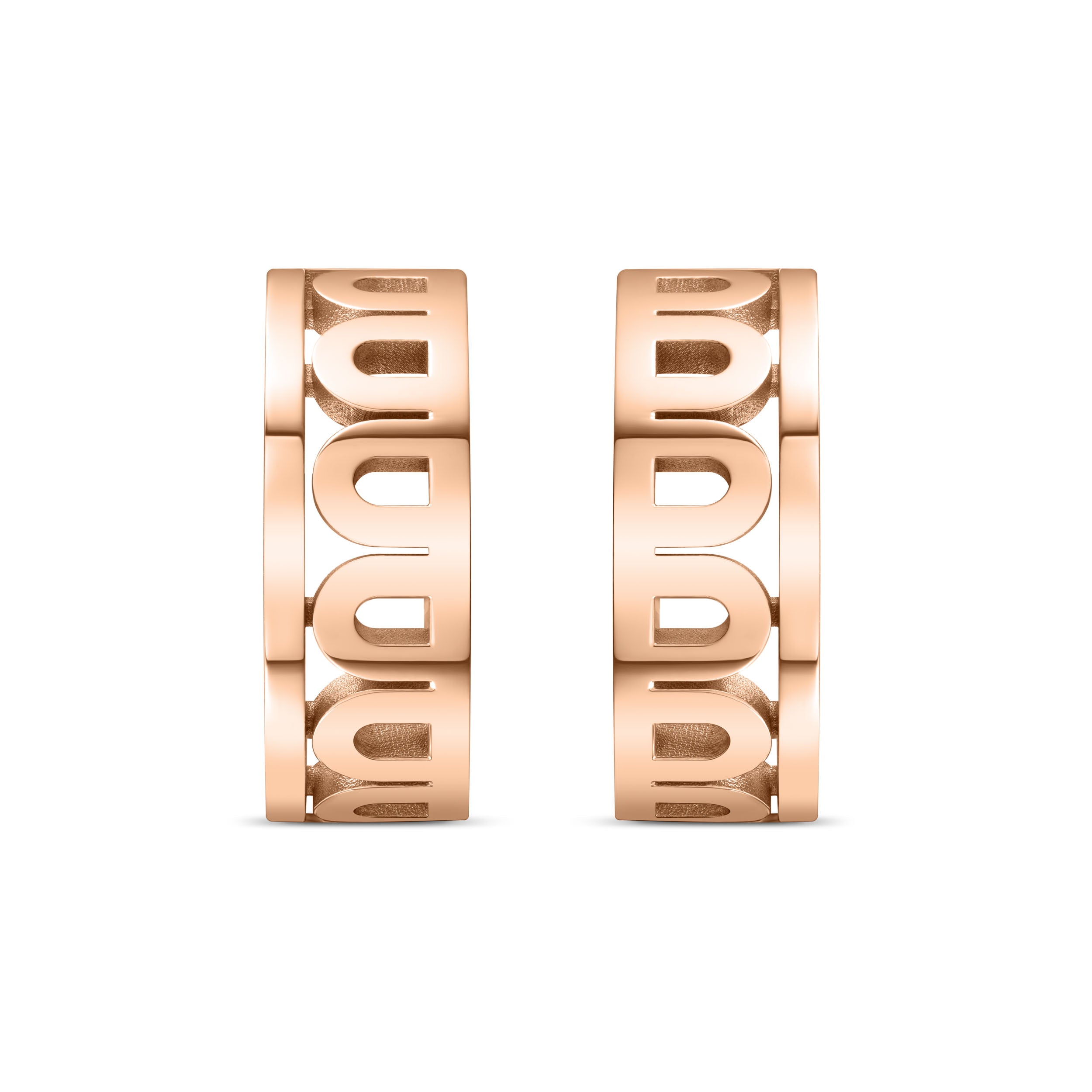 L’Arc Treille Creole Earring PM, 18k Rose Gold - DAVIDOR