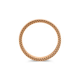 L'Arc Détail Ring PM, 18k Rose Gold with Brilliant Diamonds - DAVIDOR