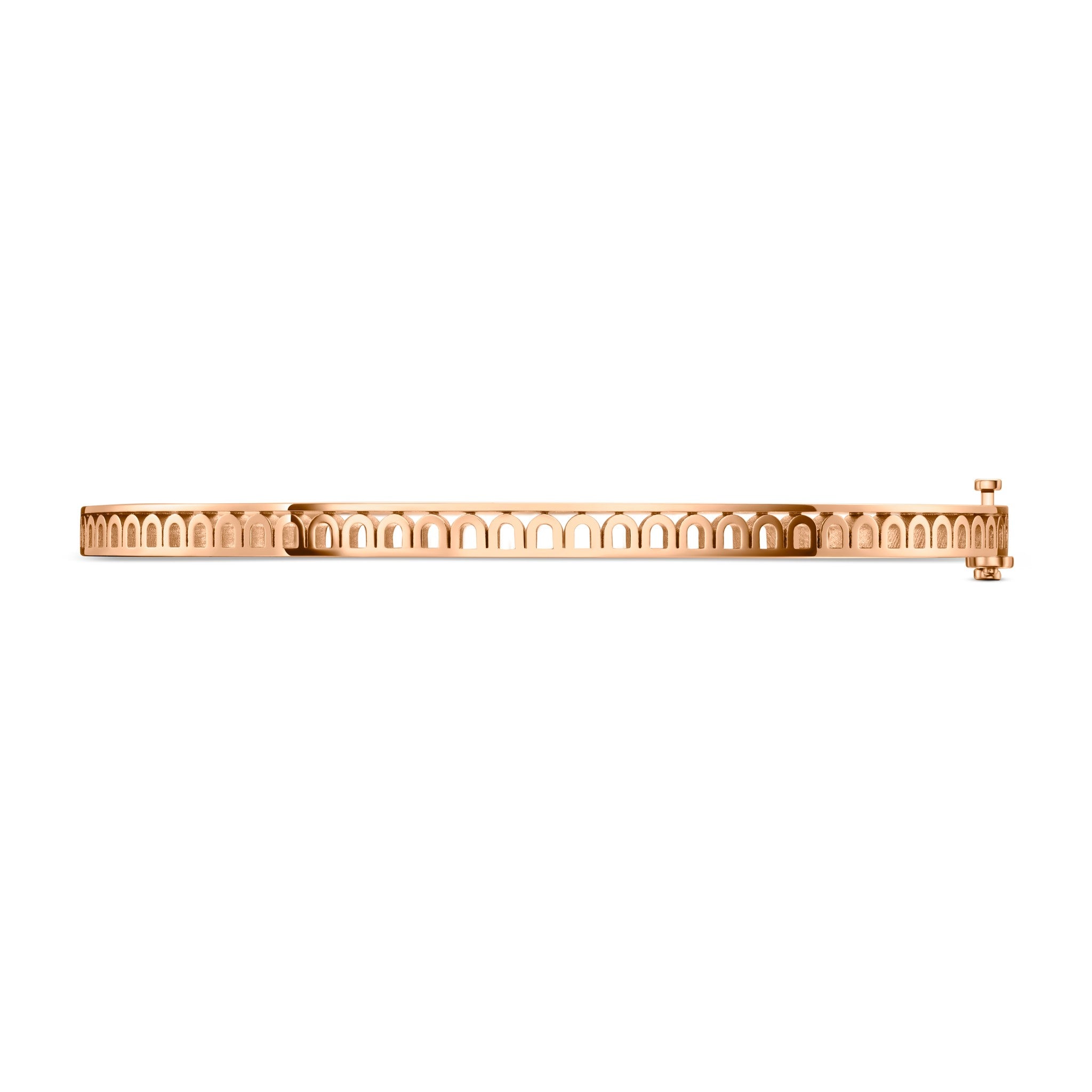 L'Arc Treille Bangle Mini, 18k Rose Gold - DAVIDOR