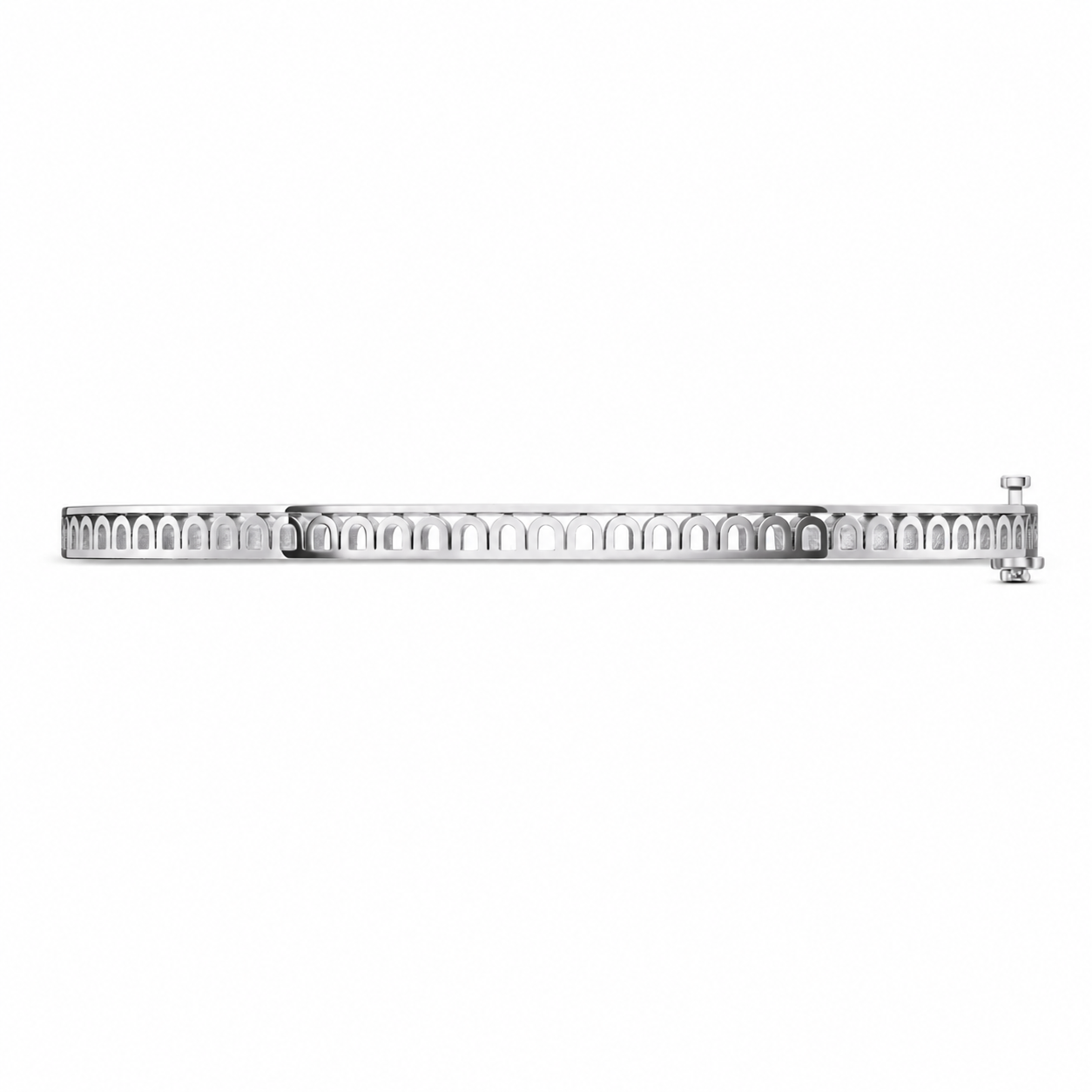 L'Arc Treille Bangle Mini, 18k White Gold - DAVIDOR