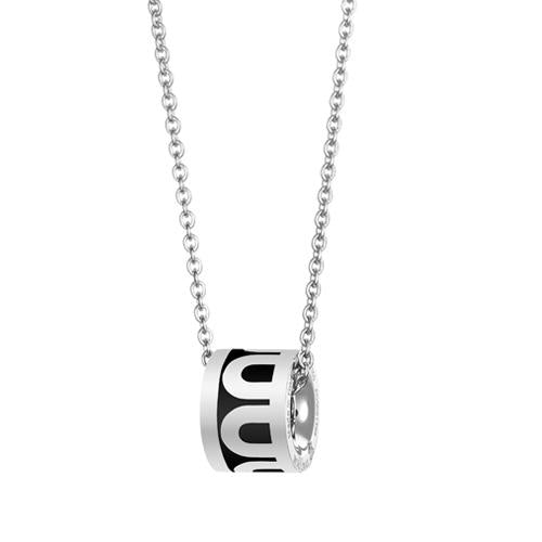 L'Arc de DAVIDOR Bead, 18k White Gold with Lacquered Ceramic - DAVIDOR