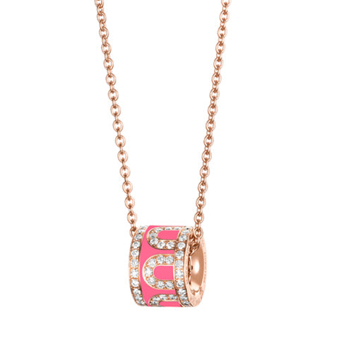 L'Arc de DAVIDOR Bead, 18k Rose Gold with Lacquered Ceramic and Palais Diamonds - DAVIDOR