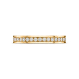 L'Arc Détail Ring PM, 18k Yellow Gold with Brilliant Diamonds - DAVIDOR