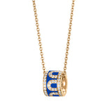 L'Arc de DAVIDOR Bead, 18k Yellow Gold with Lacquered Ceramic and Palais Diamonds - DAVIDOR