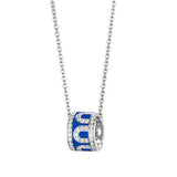 L'Arc de DAVIDOR Bead, 18k White Gold with Lacquered Ceramic and Palais Diamonds - DAVIDOR