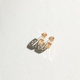 L’Arc Treille Creole Earring PM, 18k Rose Gold - DAVIDOR