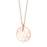 L'Arc de DAVIDOR Pendant PM, 18k Rose Gold with Lacquered Ceramic - DAVIDOR