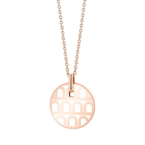 L'Arc de DAVIDOR Pendant PM, 18k Rose Gold with Lacquered Ceramic - DAVIDOR