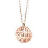 L'Arc de DAVIDOR Pendant PM, 18k Rose Gold with Satin Finish - DAVIDOR