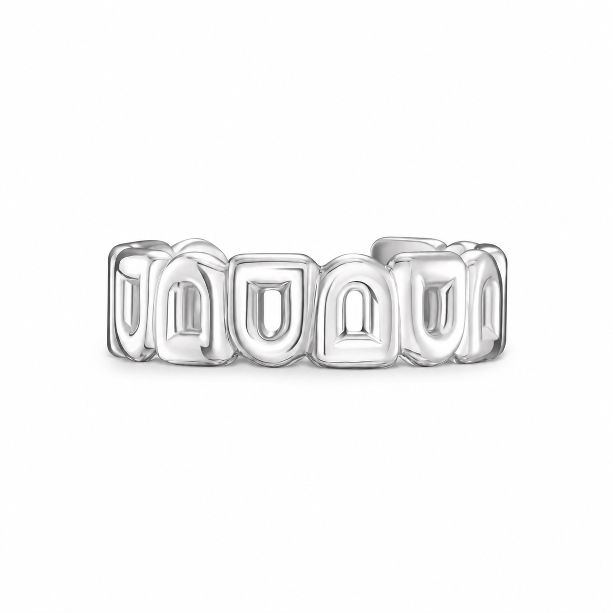 Pop Arc Inverse Ring PM, 18k White Gold - DAVIDOR