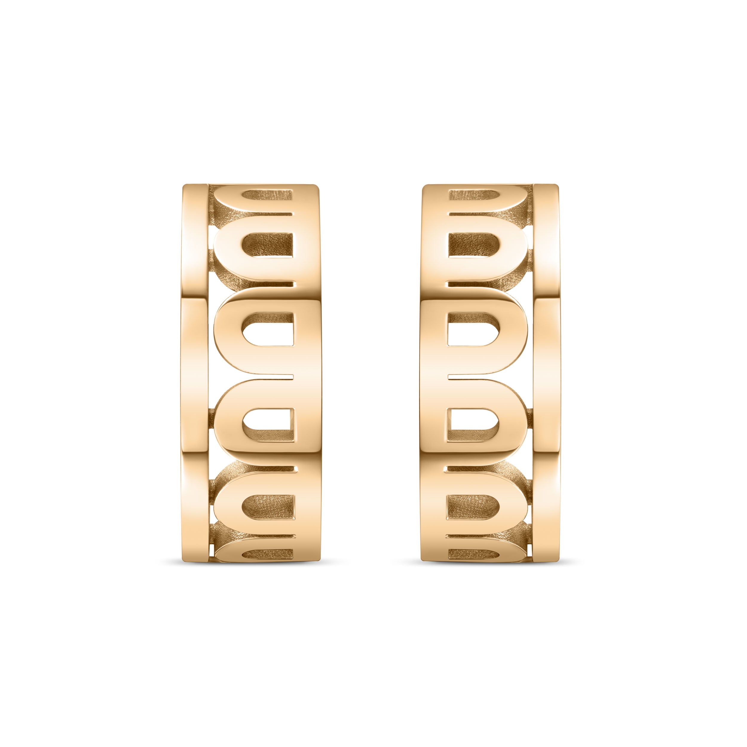 L’Arc Treille Creole Earring PM, 18k Yellow Gold - DAVIDOR