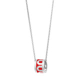 L'Arc de DAVIDOR Bead, 18k White Gold with Lacquered Ceramic and Colonnato Diamonds - DAVIDOR