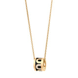 L'Arc de DAVIDOR Bead, 18k Yellow Gold with Lacquered Ceramic and Colonnato Diamonds - DAVIDOR