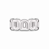 Pop Arc Inverse Ring MM, 18k White Gold - DAVIDOR