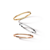 L'Arc de DAVIDOR Bangle Mini, 18k Rose Gold with Satin Finish - DAVIDOR