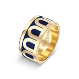 Introducing the L’Arc de DAVIDOR Ring GM, expertly crafted in 18k Yellow Gold and featuring the iconic DAVIDOR Arch motif accentuated by Minuit à Paris Lacquered Ceramic. The ring is elegantly engraved with DAVIDOR PARIS on the inside.