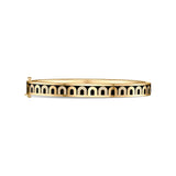 L'Arc de DAVIDOR Bangle PM, 18k Yellow Gold with Lacquered Ceramic and Colonnato Diamonds - DAVIDOR