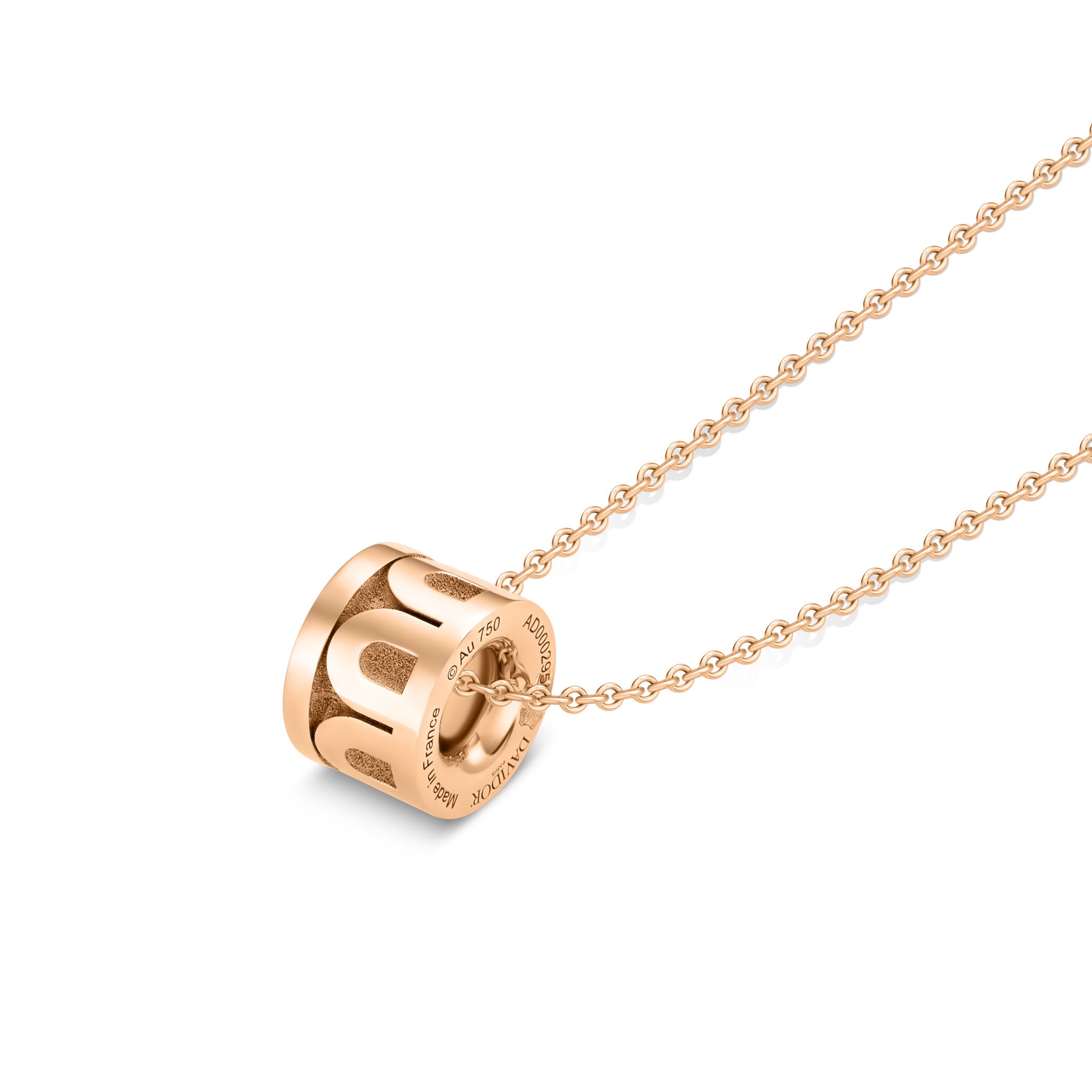 L'Arc de DAVIDOR Bead, 18k Rose Gold with Satin Finish - DAVIDOR