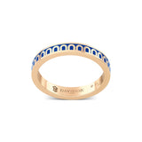 L'Arc de DAVIDOR Ring PM, 18k Rose Gold with Riviera Lacquered Ceramic - DAVIDOR