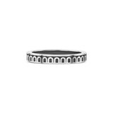 L'Arc de DAVIDOR Ring PM, 18k White Gold with Satin Finish - DAVIDOR