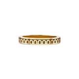 L'Arc de DAVIDOR Ring PM, 18k Yellow Gold with Satin Finish - DAVIDOR